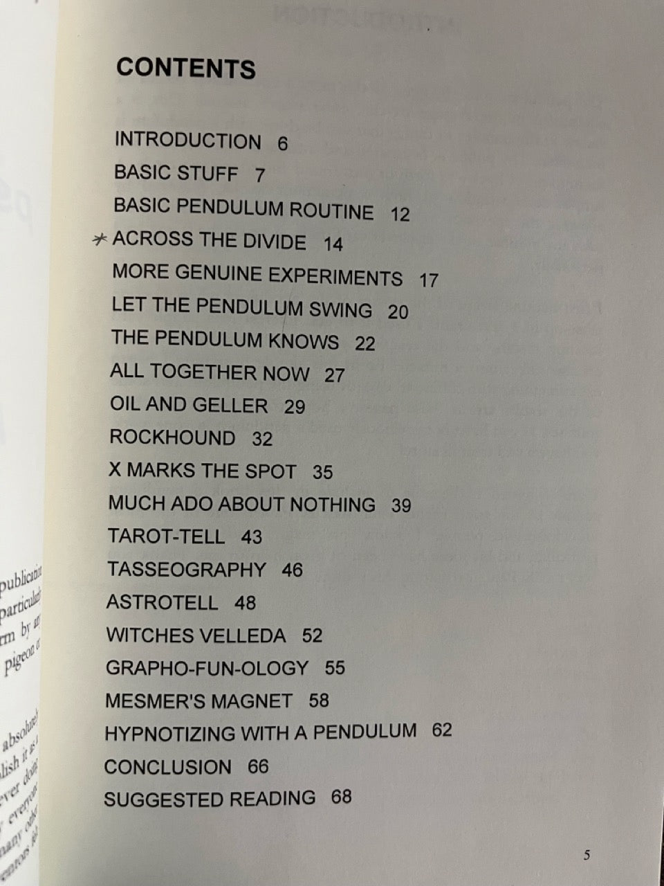 Pendulum Power for the psychic entertainer - Richard Webster