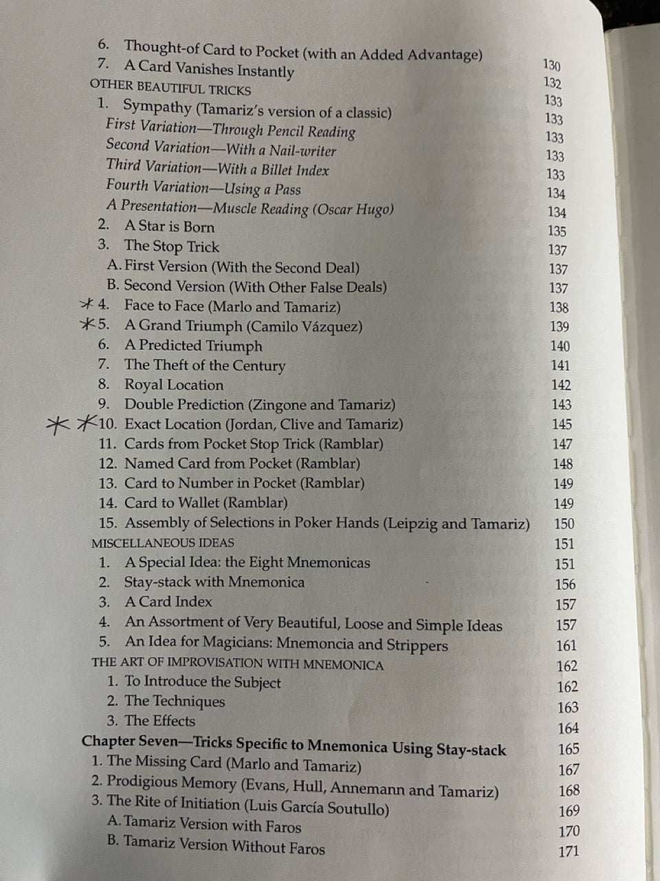 Mnemonica - Juan Tamariz (1st ed.)
