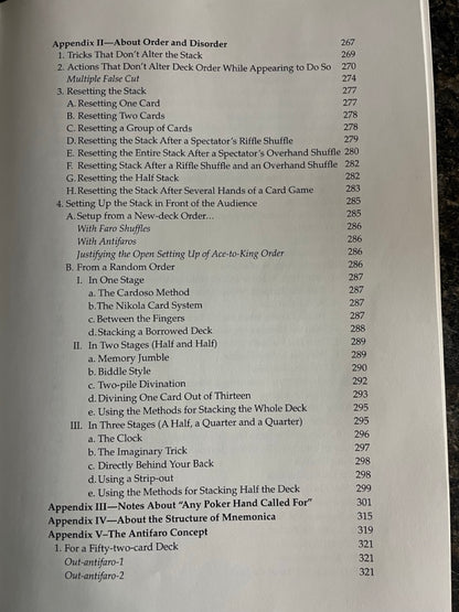Mnemonica - Juan Tamariz (1st ed.)