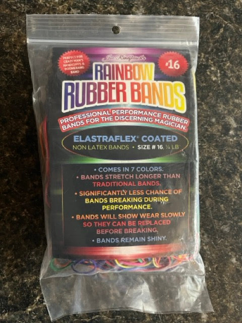 Joe Rindfleisch's Rainbow Rubber Band Pack (Size #16)(SM3)
