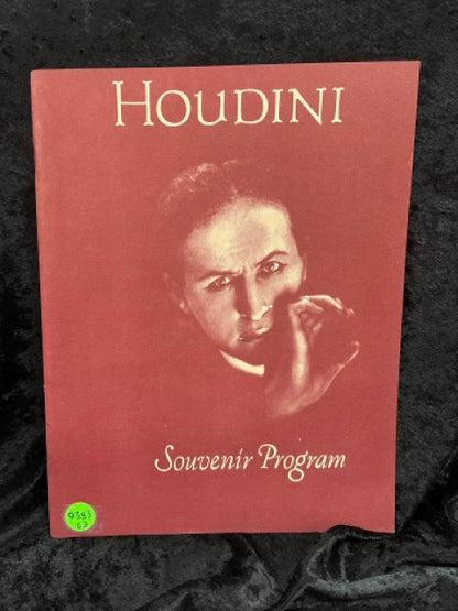 The Houdini Souvenir Program - Lee Jacobs Productions (USED)