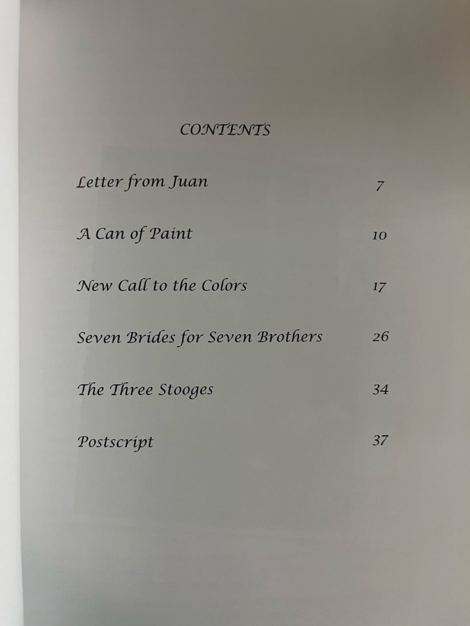 Letters From Juan, Vols.1-6 - Juan Tamariz