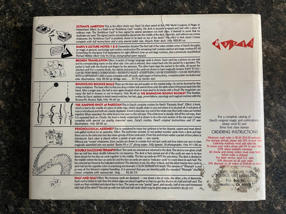 Daryl's Ambitious Card Omnibus - Stephen Minch (1st ed.)