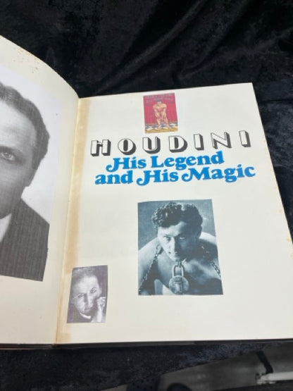 Houdini: His Legend and His Magic - Doug Henning (hardcover)