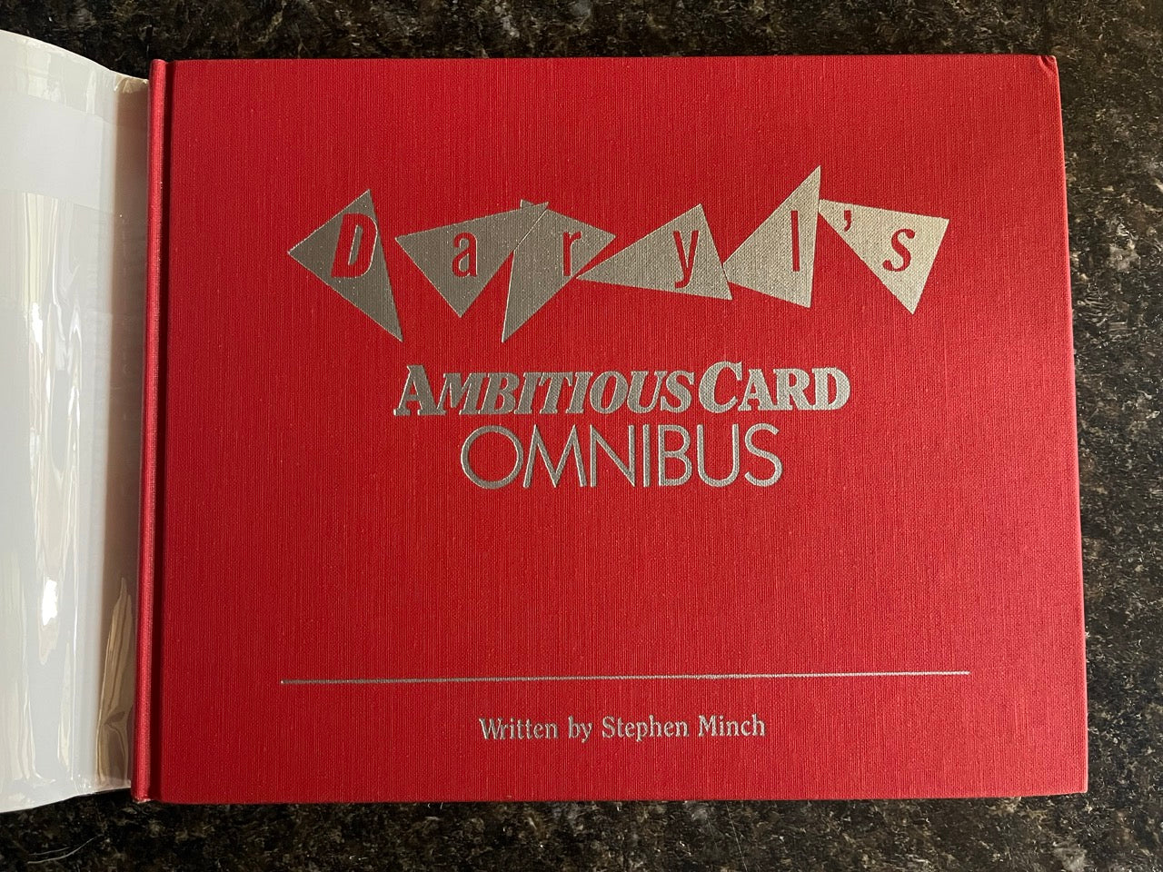 Daryl's Ambitious Card Omnibus - Stephen Minch (1st ed.)