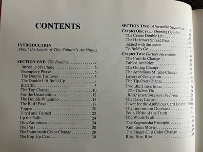 Daryl's Ambitious Card Omnibus - Stephen Minch (1st ed.)