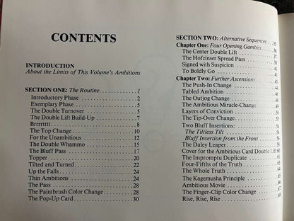 Daryl's Ambitious Card Omnibus - Stephen Minch (1st ed.)