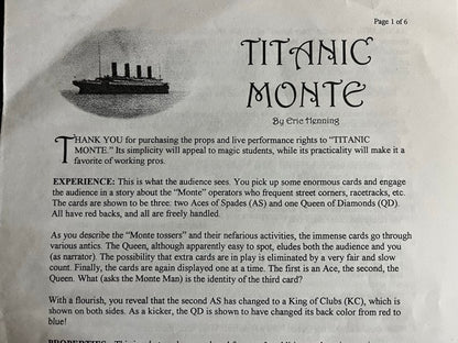Titanic Monte - Eric Henning