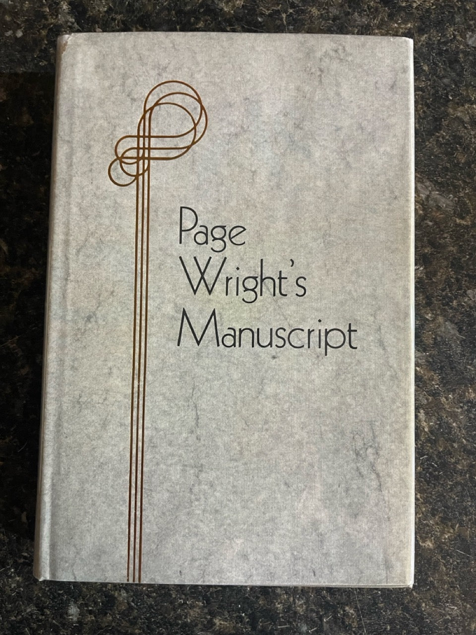 Page Wright's Manuscript - T. Page Wright - HC w/dj