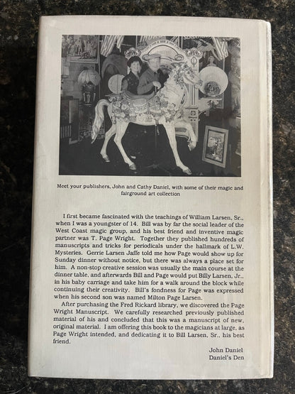 Page Wright's Manuscript - T. Page Wright - HC w/dj