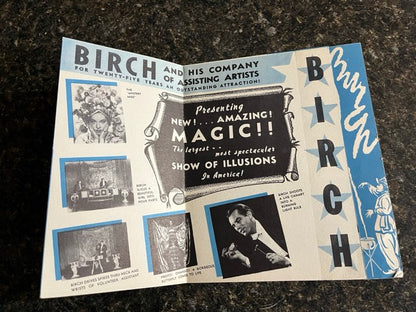America's Master Magician Birch Advertisement
