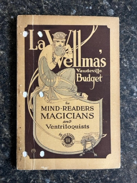 LaVellma's Vaudeville Budget for Mind-Readers Magicians and Ventriloquists - David Lustig
