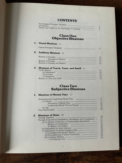 Conjurers' Psychological Secrets - S. H. Sharpe