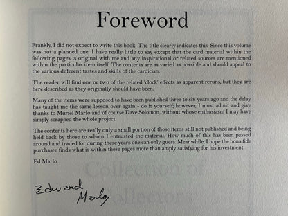 The Unexpected Card Book - Ed Marlo