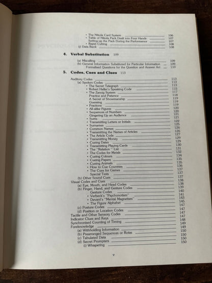 Conjurers' Psychological Secrets - S. H. Sharpe