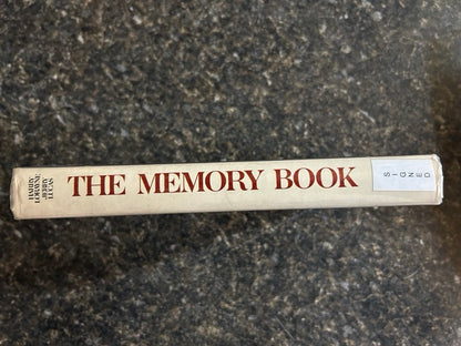 The Memory Book - Harry Lorayne & Jerry Lucas - SIGNED