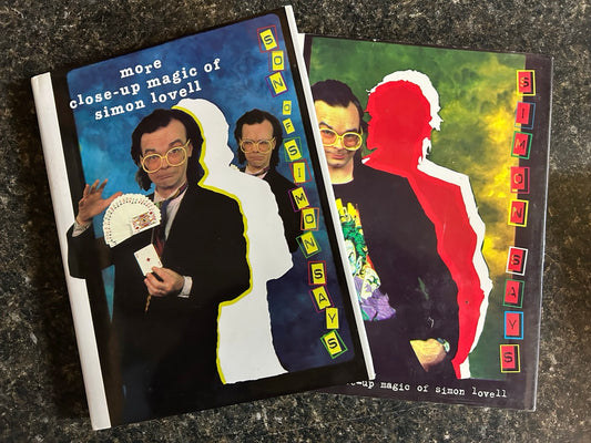 2 Simon Lovell Books: Simon Says & Son of Simon Says - Simon Lovell