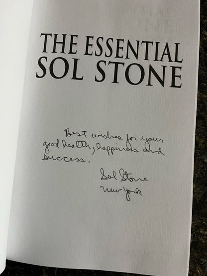 The Essential Sol Stone - Stephen Hobbs - SIGNED