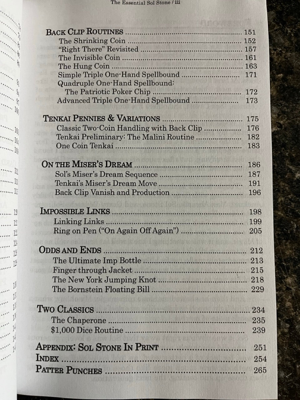 The Essential Sol Stone - Stephen Hobbs - SIGNED