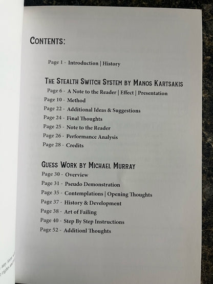 The Trojan Horse Project - Manos/Murray/Rasp