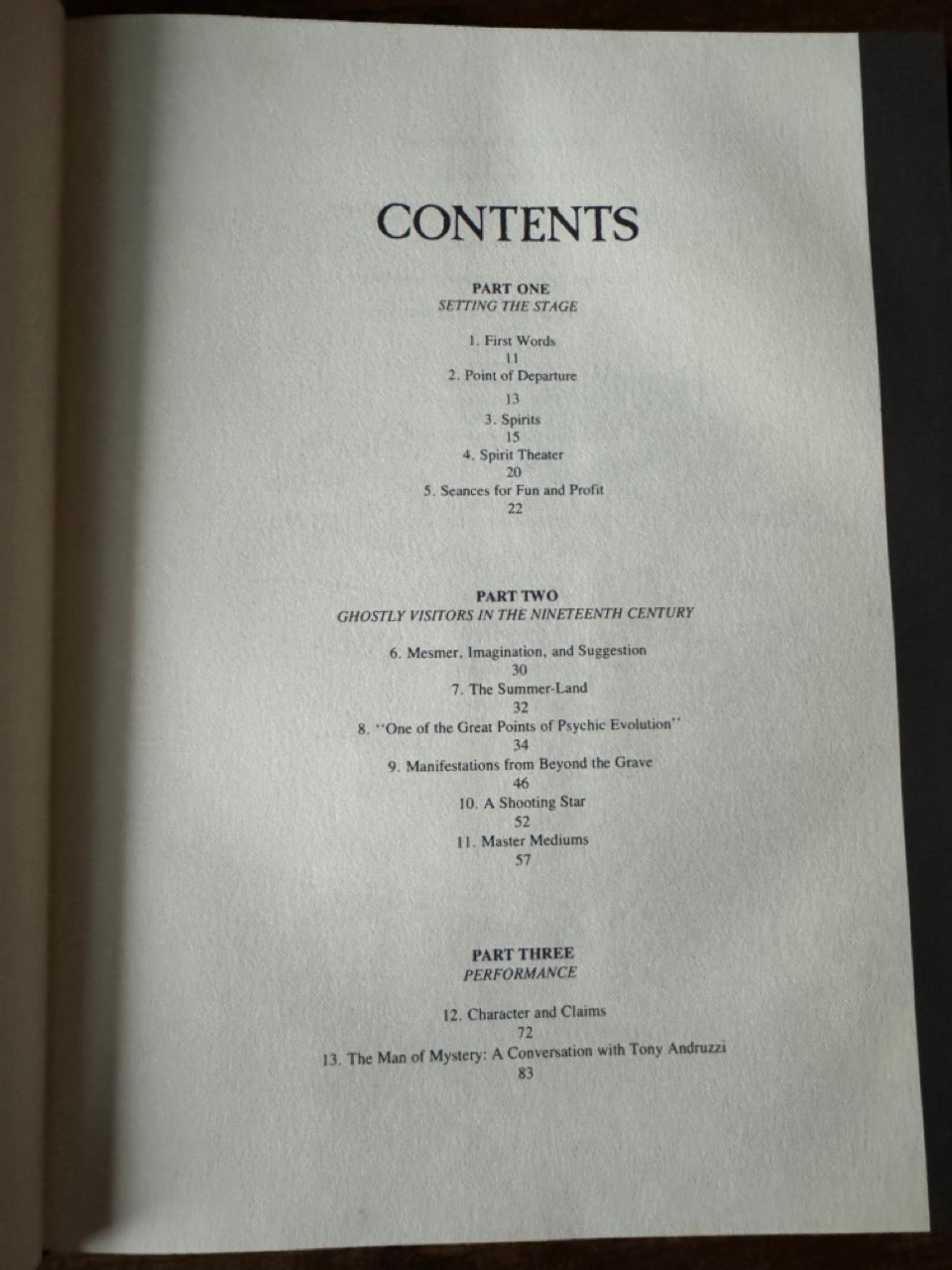 Spirit Theater - Eugene Burger - 1st ed. Hardcover
