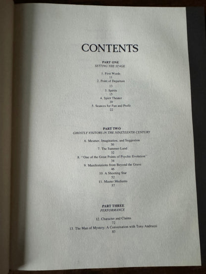 Spirit Theater - Eugene Burger - 1st ed. Hardcover