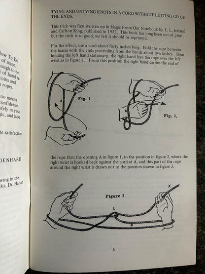 How to do Rope Tricks - Harold Denhard