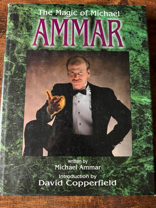 The Magic of Michael Ammar - hardcover (SIGNED)
