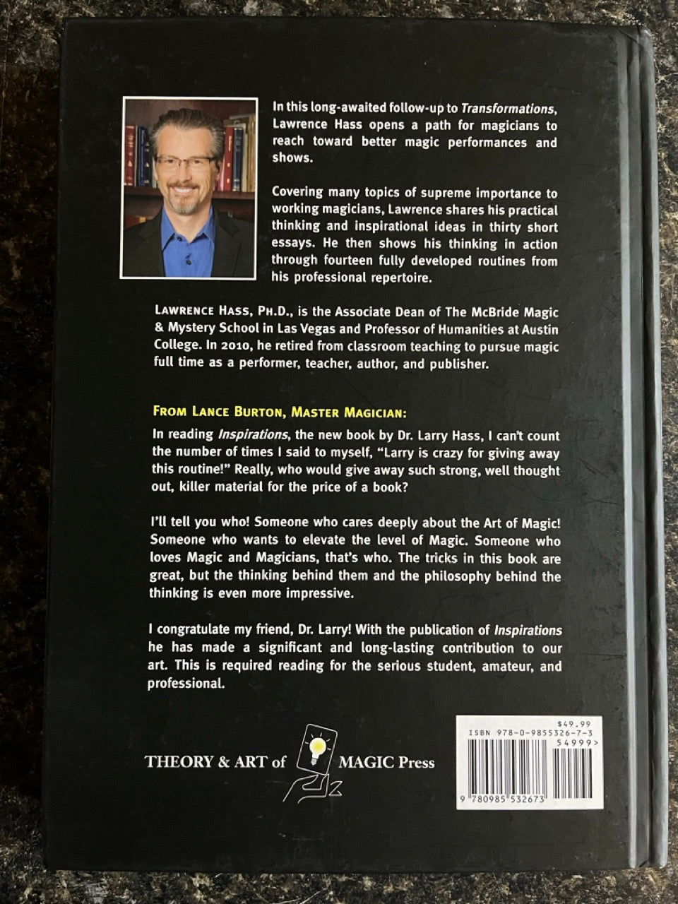 Inspirations: Performing Magic with Excellence - Lawrence Hass, Ph.D.