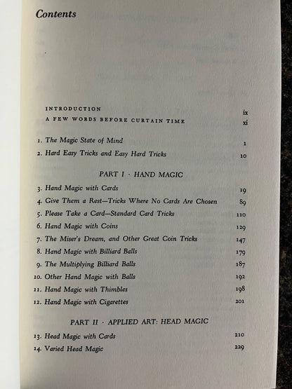 The Amateur Magician's Handbook (4th Ed.)- Henry Hay