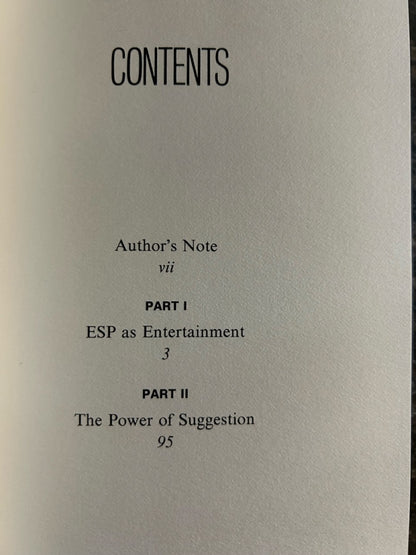 The Amazing World of Kreskin - Kreskin - SIGNED