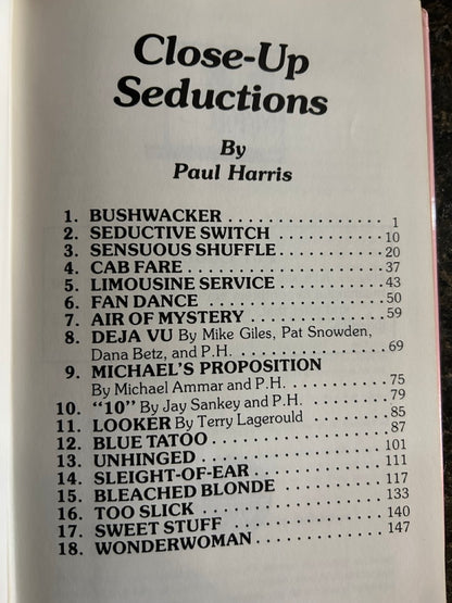 Close-Up Seductions - Paul Harris (used)