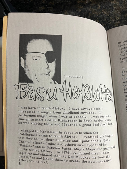 The Mental Magick of Basil Horwitz  Vols. 1-5