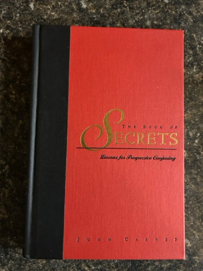 The Book Of Secrets - John Carney - SIGNED