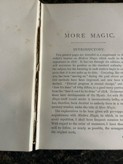 More Magic - Professor Hoffmann