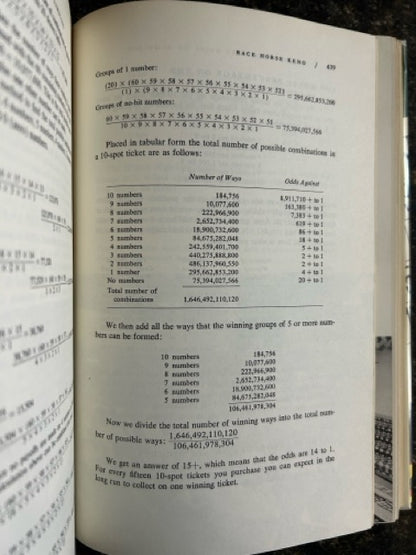 Scarne's Complete Guide to Gambling - John Scarne (HC w/dj)