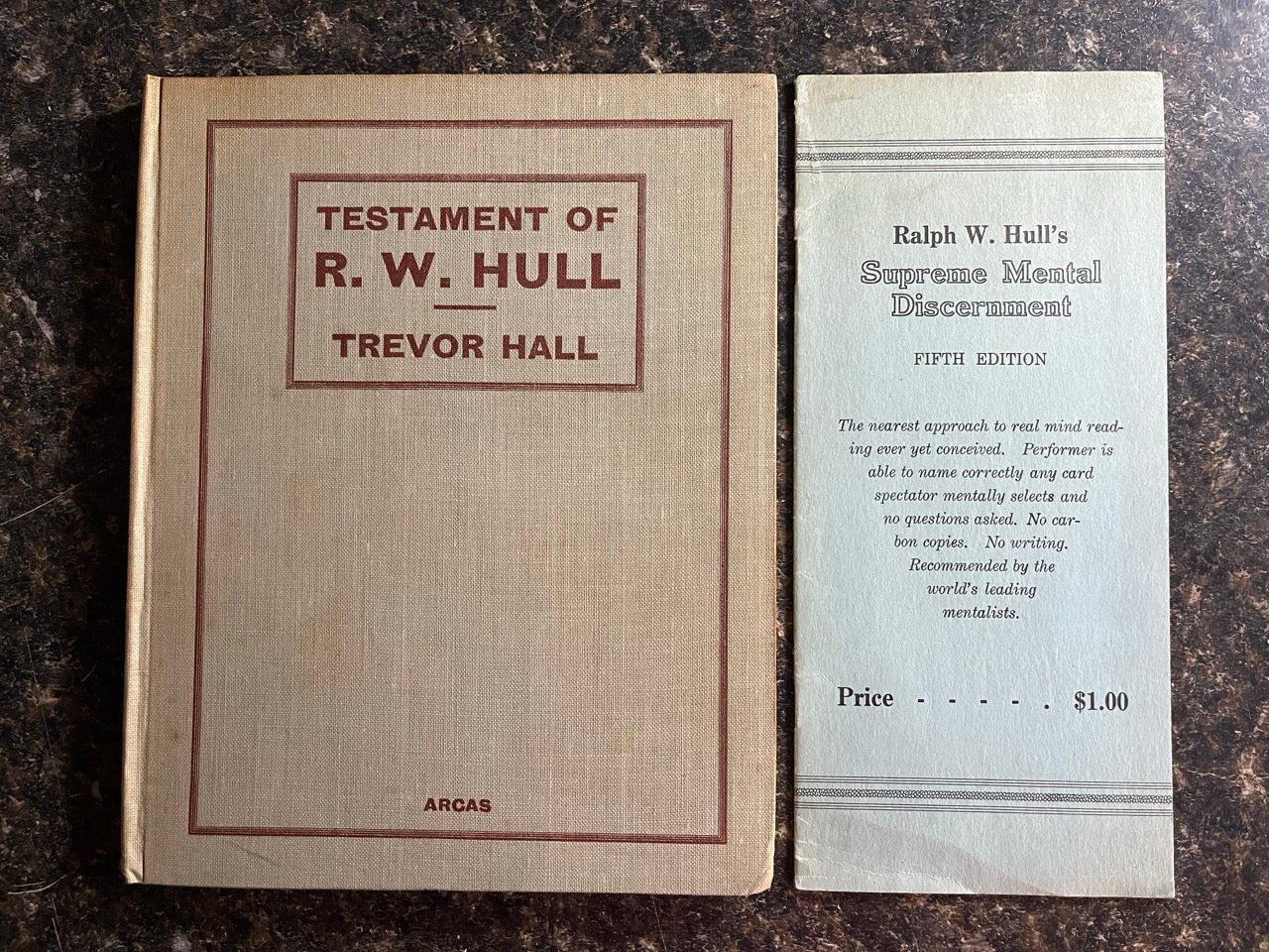 Testament of R.W. Hull/Supreme Mental Discernment - Trevor Hall