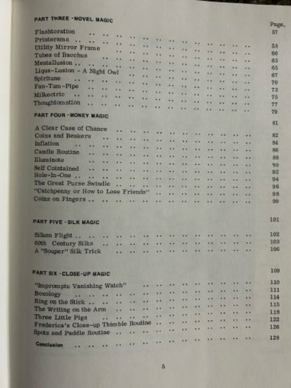 The Magic of Frederica - Lewis Ganson (USED)