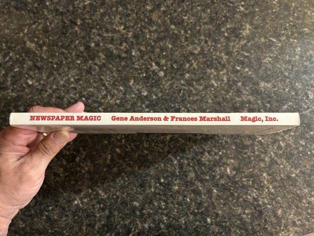 Newspaper Magic - Gene Anderson & Frances Marshall (Revised Edition)