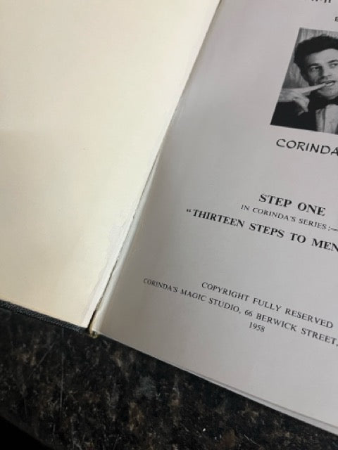 13 Steps to Mentalism - Corinda (1958 Corinda edition)