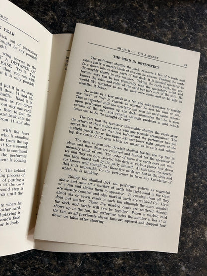 Sh-h-h--! It's a Secret - Annemann