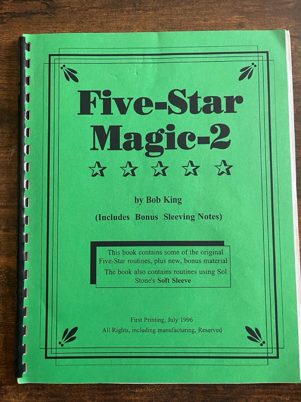 Five-Star Magic - Bob King