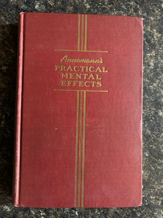 Annemann's Practical Mental Effects - Annemann