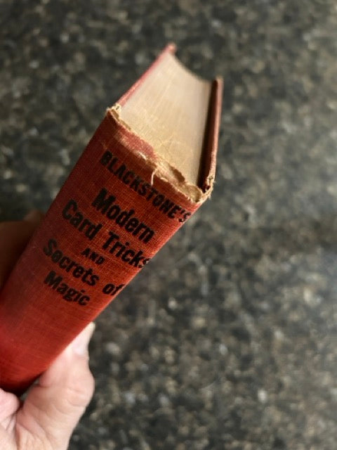 Blackstone's Modern Card Tricks & Secrets of Magic - Harry Blackstone