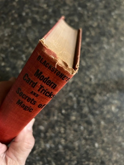 Blackstone's Modern Card Tricks & Secrets of Magic - Harry Blackstone