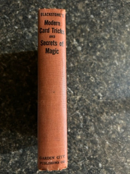 Blackstone's Modern Card Tricks & Secrets of Magic - Harry Blackstone