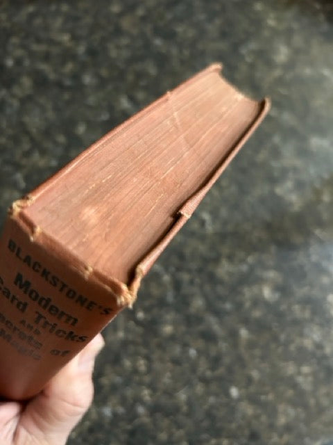 Blackstone's Modern Card Tricks & Secrets of Magic - Harry Blackstone