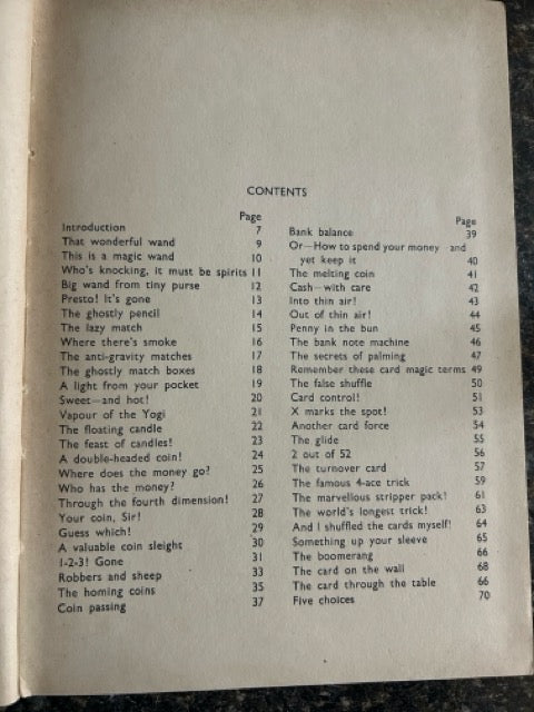 The Illustrated Book of Magic Tricks - Will Dexter