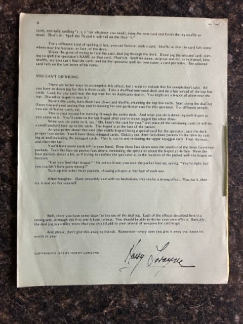 The Great Divide - Harry Lorayne