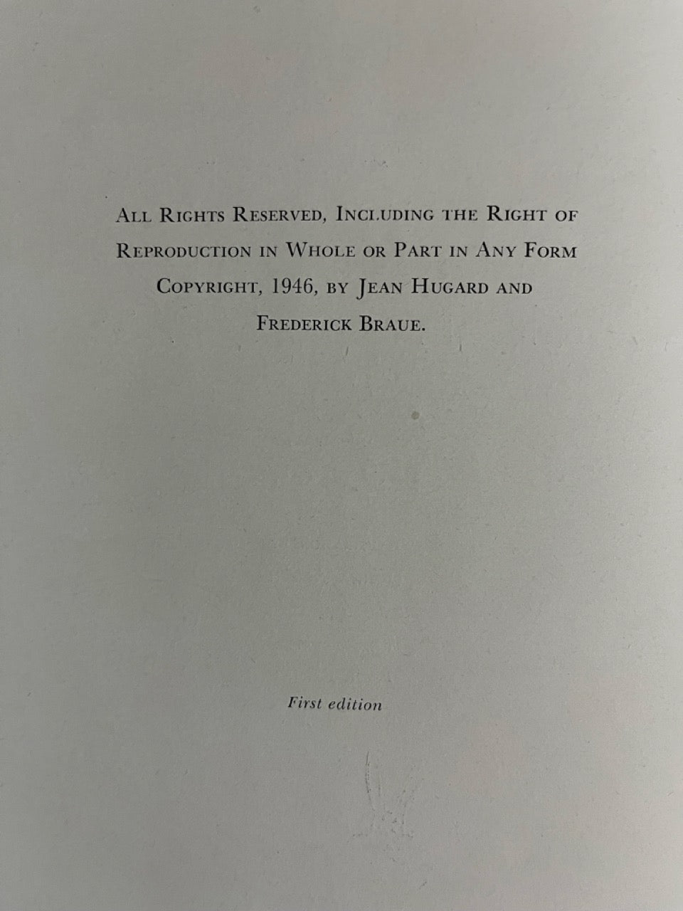 The Invisible Pass - Jean Hugard and Frederick Braue - SIGNED